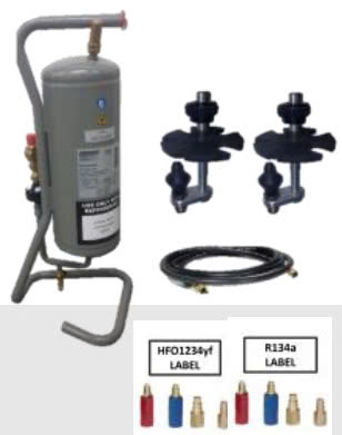 Máy Nạp Gas Điều Hòa Ô Tô Ecotechnics ECK FLAG R134a