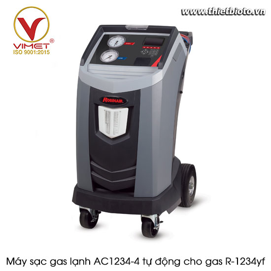 Máy sạc gas lạnh AC1234-4 tự động cho gas R-1234yf