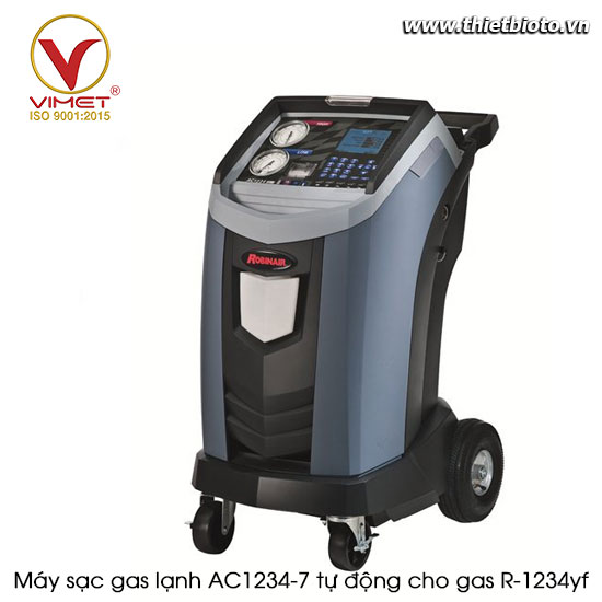 Máy sạc gas lạnh AC1234-7 tự động cho gas R-1234yf